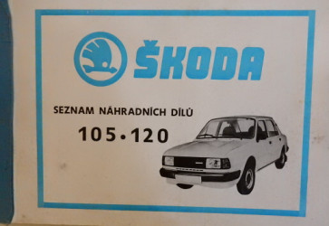 Škoda 105.120: seznam náhradních dílů