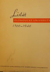 Listář olomoucké univerzity 1566–1946