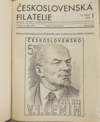 Československá filatelie - V. ročník (1949), Filatelista