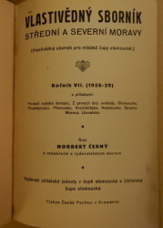 Vlastivědný sborník střední a severní Moravy - ročník VII. (1928-1929)