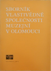 Sborník vlastivědné společnosti muzejní v Olomouci