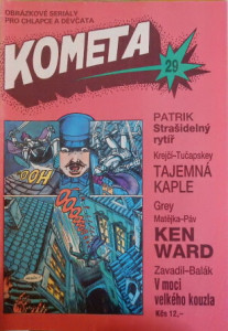 Kometa 29 - Strašidelný rytíř, Tajemná kaple, Ken Ward, V moci velkého kouzla