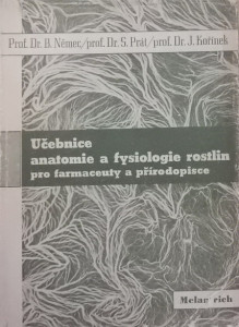 Učebnice anatomie a fysiologie rostlin pro farmaceuty a přírodopisce