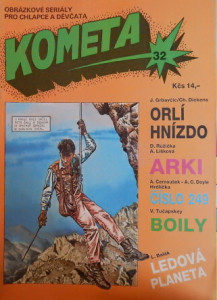 Kometa 32 - Orlí hnízdo, Arki, Boily, Ledová planeta