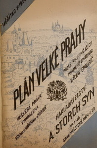Plán velké Prahy (mapa)