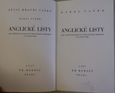 Anglické listy 