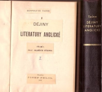 Dějiny literatury anglické I, II