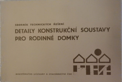 Detaily konstrukční soustavy pro rodinné domky