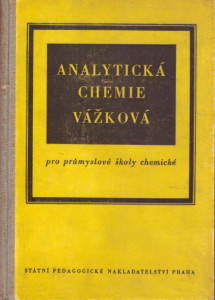 Analytická chemie vážková